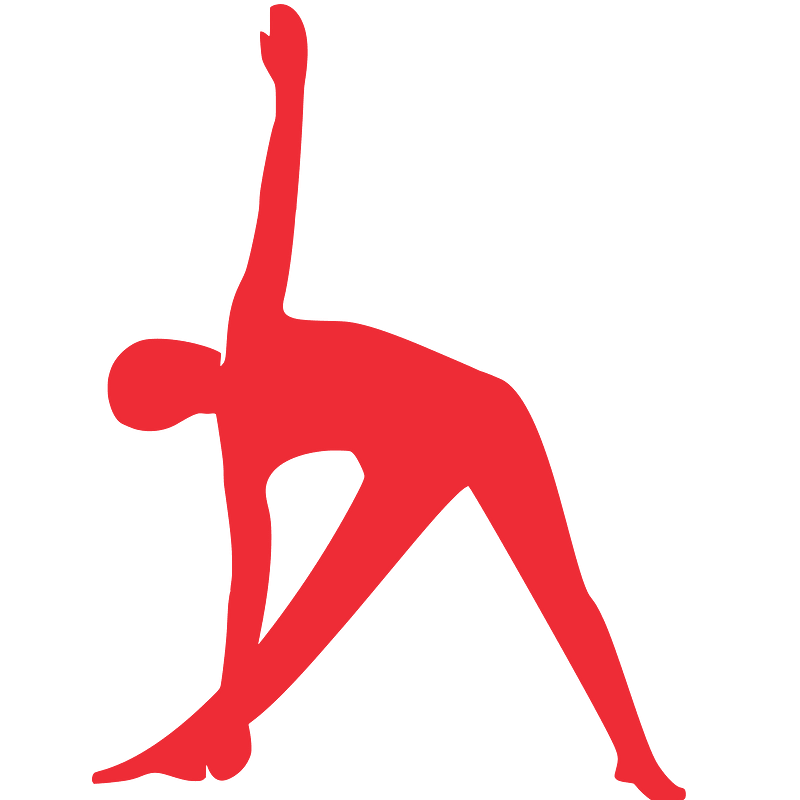 yoga standing position side bend